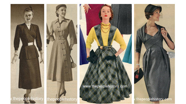 womens fashion in the 1950s casual